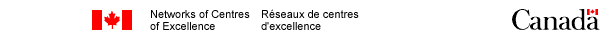 Canada Flag/Networks of Centres of Excellence/Rseaux de centres d'excellence/Canada